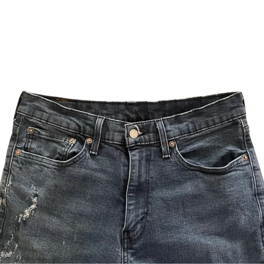 Levis 541 32X34 Athletic Taper Fit Jeans Dark Wash - Picture 3 of 6